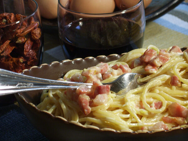 Pasta carbonara