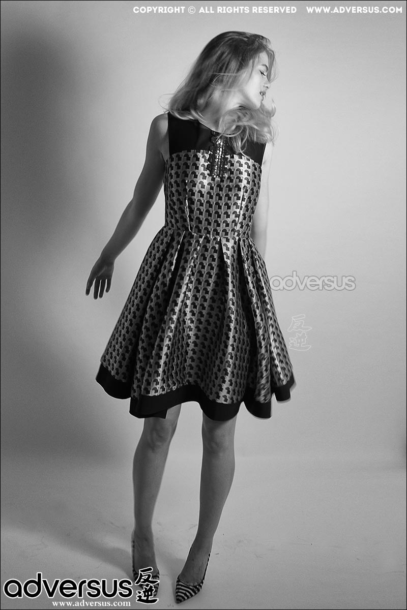Lara Bienlein ADVERSUS Cover Model - Photo by Alessio Cristianini