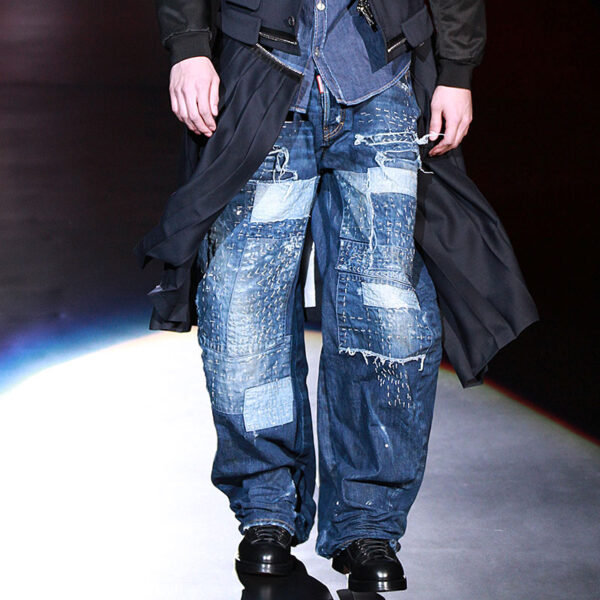 Jeans look, Dsquared2 herfst winter 2016 2017, ph. Mauro Pilotto