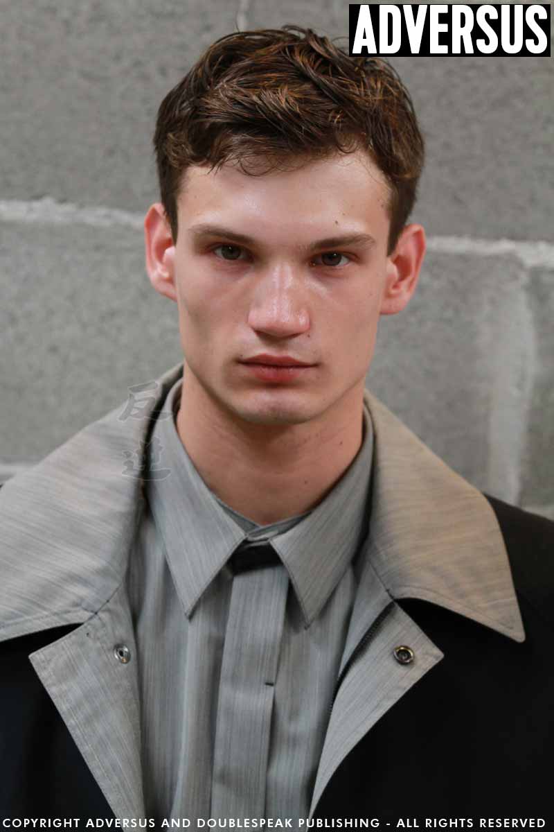 Foto's haartrends mannen 2018 - Backstage Dirk Bikkembergs - Foto Mauro Pilotto