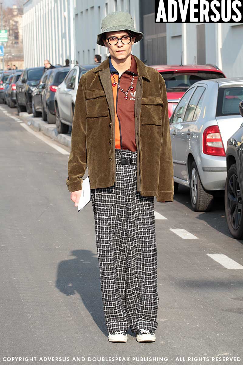 Street style Milan Fashion Week Men's