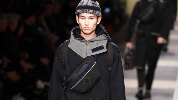 Mode. Winter outfits man