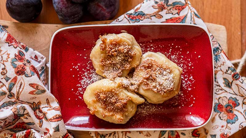 Gnocchi met pruimenvulling. Ultiem herfstgerecht