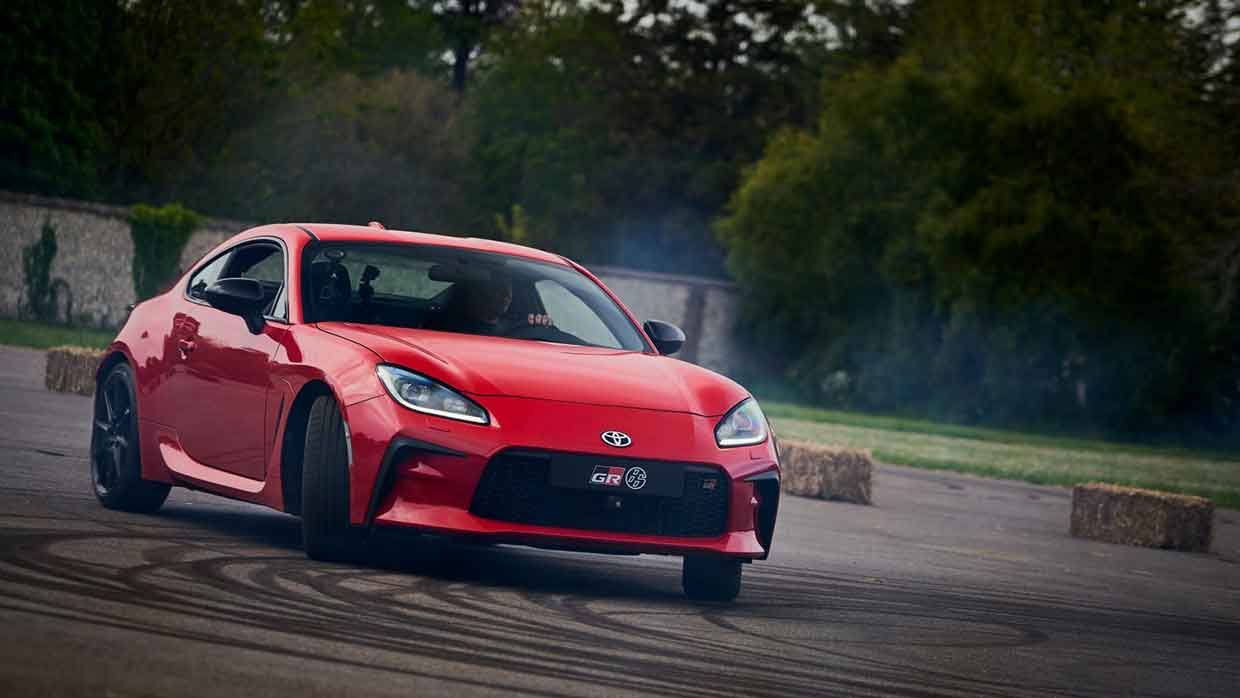 Toyota GR 86 maakt dynamisch werelddebuut tijdens Goodwood Festival of Speed