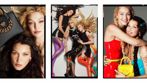 VERSACE SS22 ADV CAMPAIGN WITH BELLA & GIGI HADID