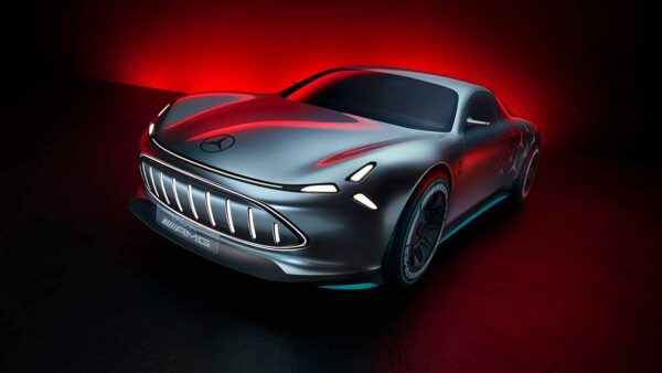 Vision AMG showcar is voorproefje van volledig elektrische toekomst van Mercedes-AMG