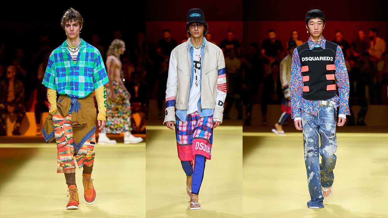 Dsquared2 Man Zomer 2023 - Photo courtesy of Dsquared2