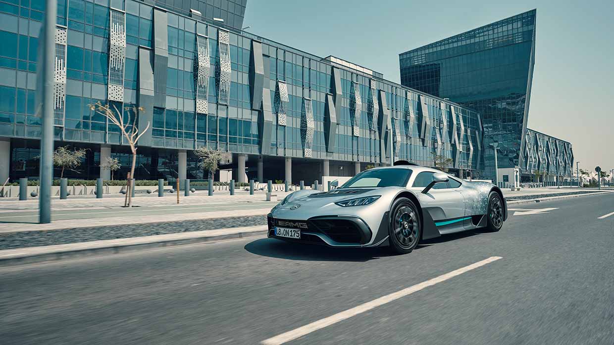 De nieuwe Mercedes-AMG ONE: Formule 1-technologie voor de openbare weg