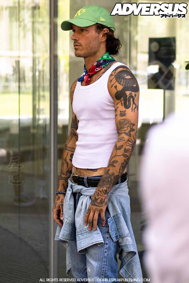 Mannenmode street style zomer 2023 - Foto ADVERSUS