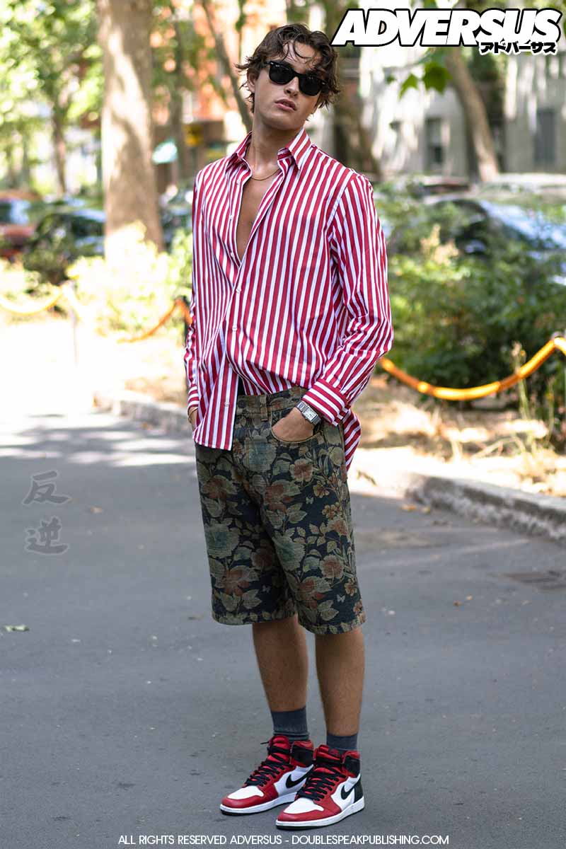 Mannenmode street style zomer 2023 - Foto ADVERSUS