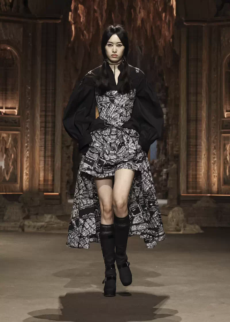 Dior lente zome 2023 modecollectie vrouw. Photo courtesy of Dior