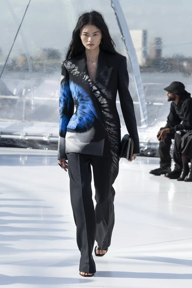 Alexander McQUEEN lente zomer 2023 womenswear collection - Photo courtesy of Alexander McQUEEN