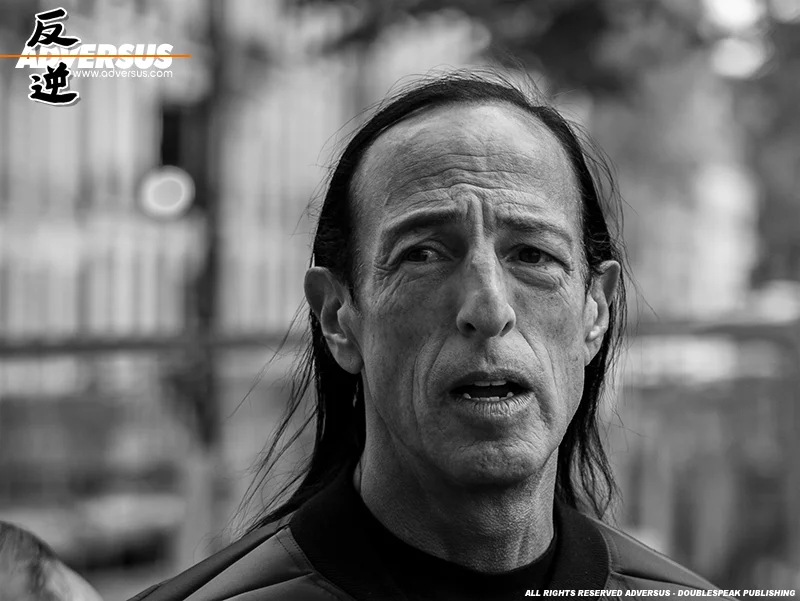 Rick Owens Street style bij Comme des Garçons - Paris Fashion Week - Photo ADVERSUS