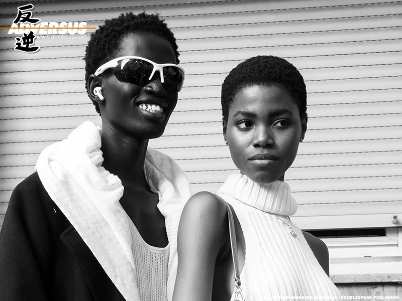 Modellen bij Lanvin - Parijs Fashion Week Zomer 2023 - Photo Charlotte Mesman
