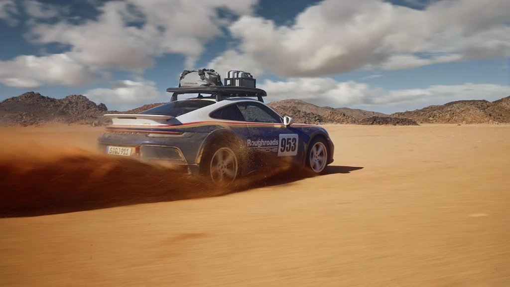 Porsche 911 Dakar: sportwagen en offroader in één