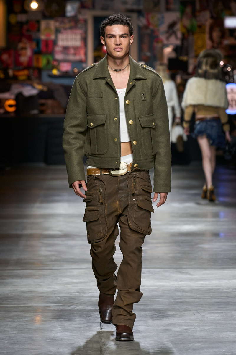 Dsquared2 herfst winter 2023 2024 - Photo courtesy of Dsquared2