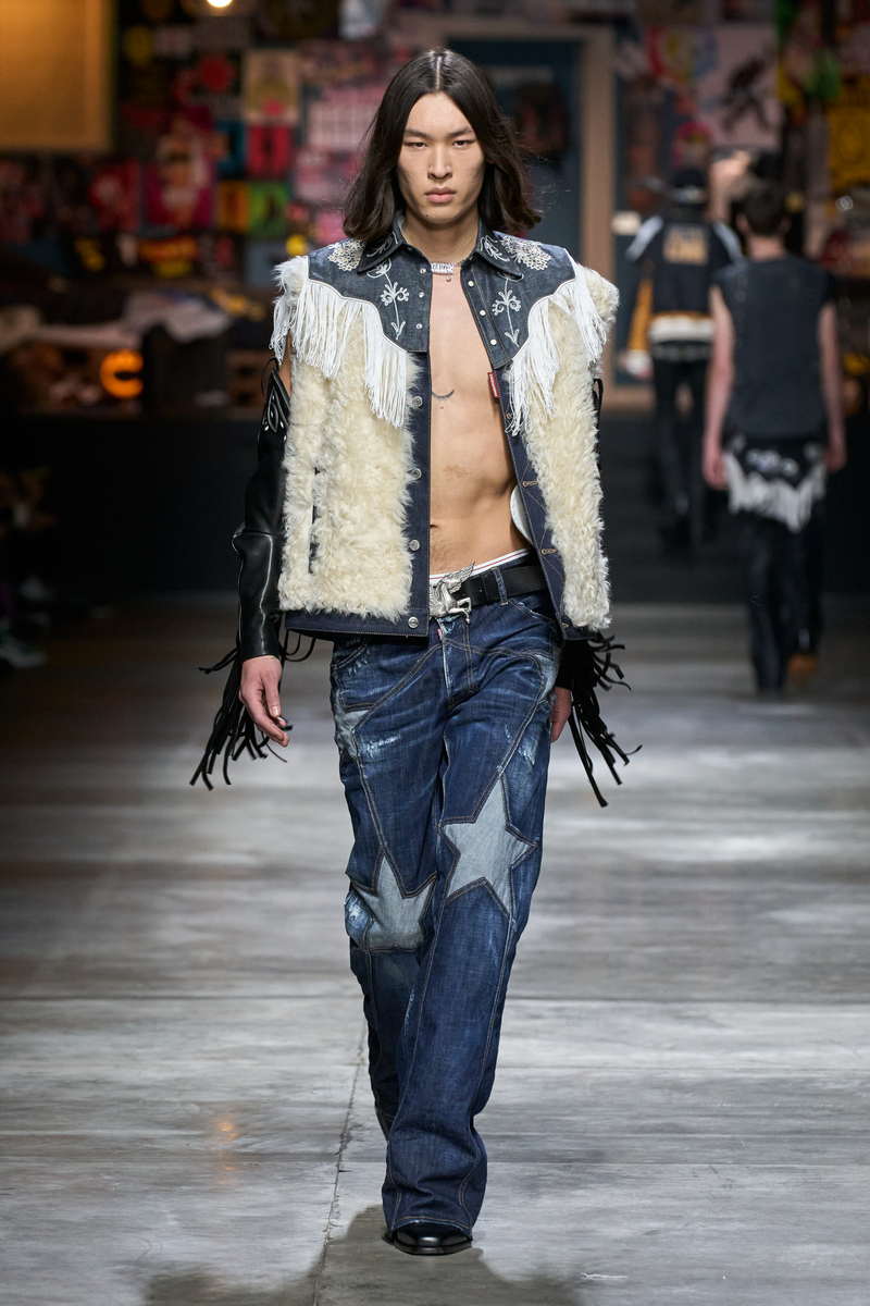 Dsquared2 herfst winter 2023 2024 - Photo courtesy of Dsquared2