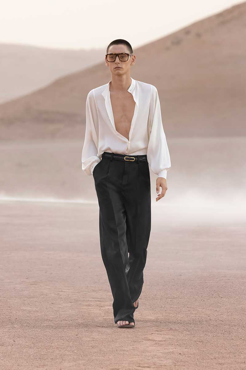 Saint Laurent voor lente zomer 2023