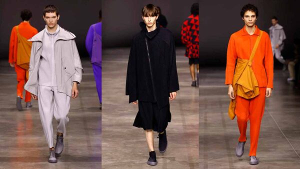 HOMME PLISSÉ ISSEY MIYAKE Herfst Winter 2023 2024 Show - Photo courtesy of ISSEY MIYAKE