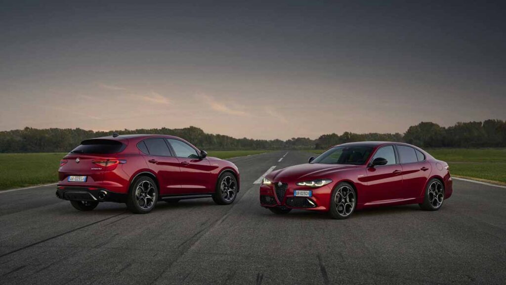 Alfa Romeo Giulia en Stelvio verfijnd qua technologie en stijl