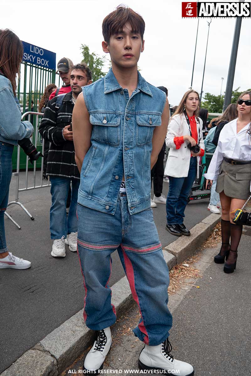 Denim double look voor 2023