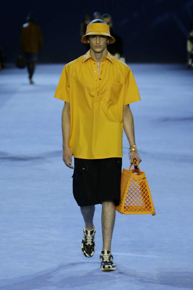 Mannenmode trends zomer 2023: Kleur! - Photo Courtesy of Fendi