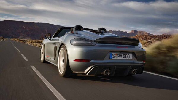 Porsche 718 Spyder RS: de sterkste en snelste open 718 ooit