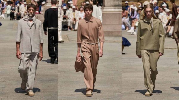 Zegna man lente zomer 2024 - Photo courtesy of Zegna