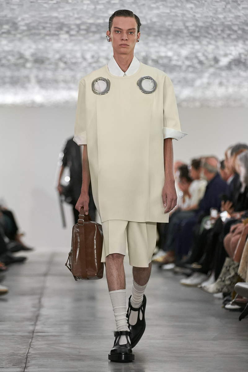 Jil Sander man lente zomer 2024 - Photo courtesy of Jil Sander