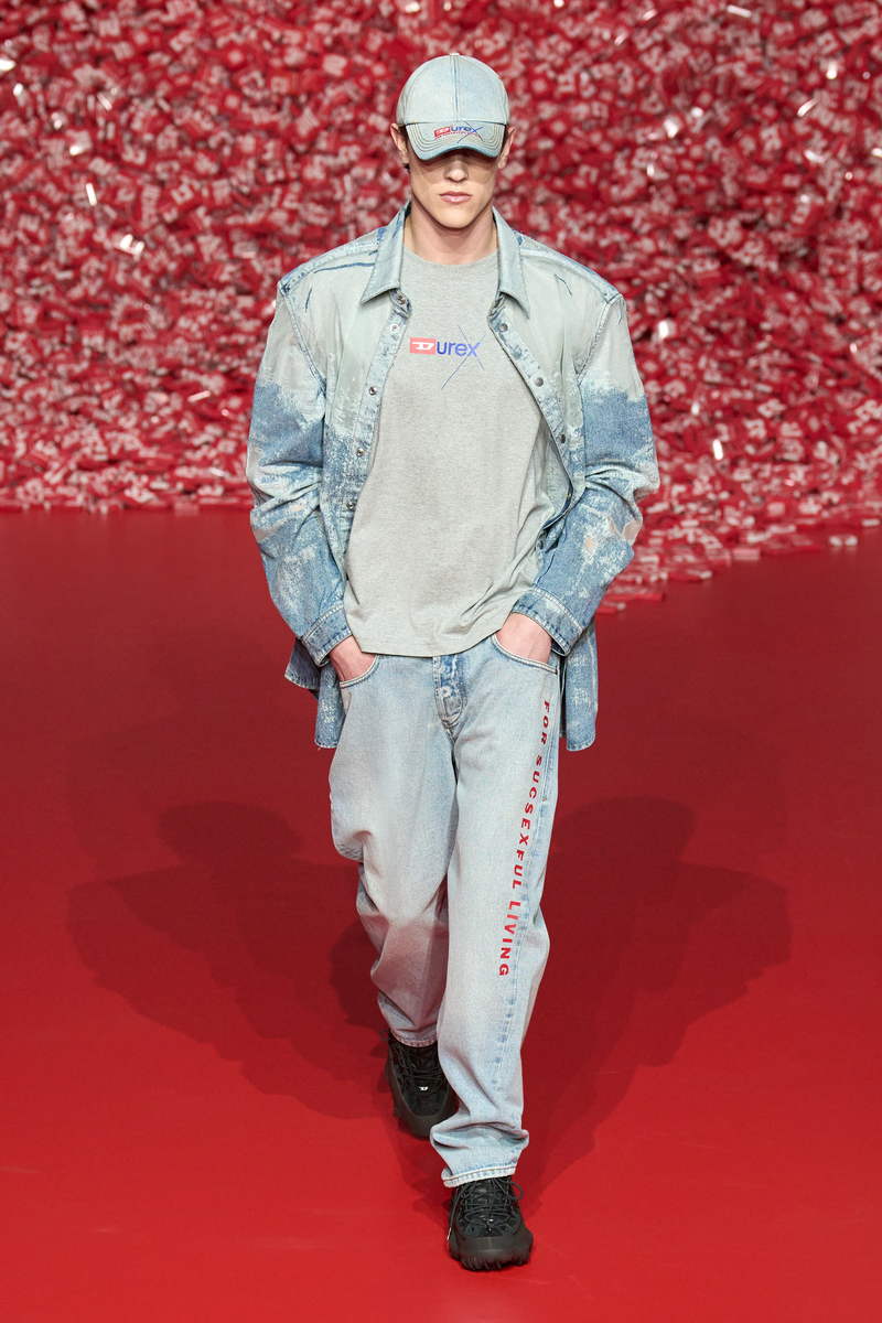 Diesel man herfst winter 2023 2024 - Photo courtesy of Diesel