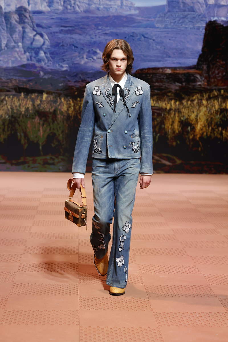 Louis Vuitton man herfst winter 2024 2025 - Photo courtesy of Louis Vuitton