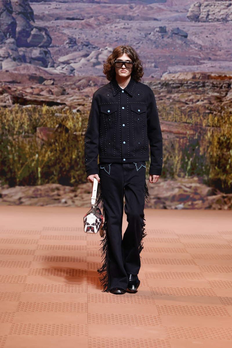 Louis Vuitton man herfst winter 2024 2025 - Photo courtesy of Louis Vuitton