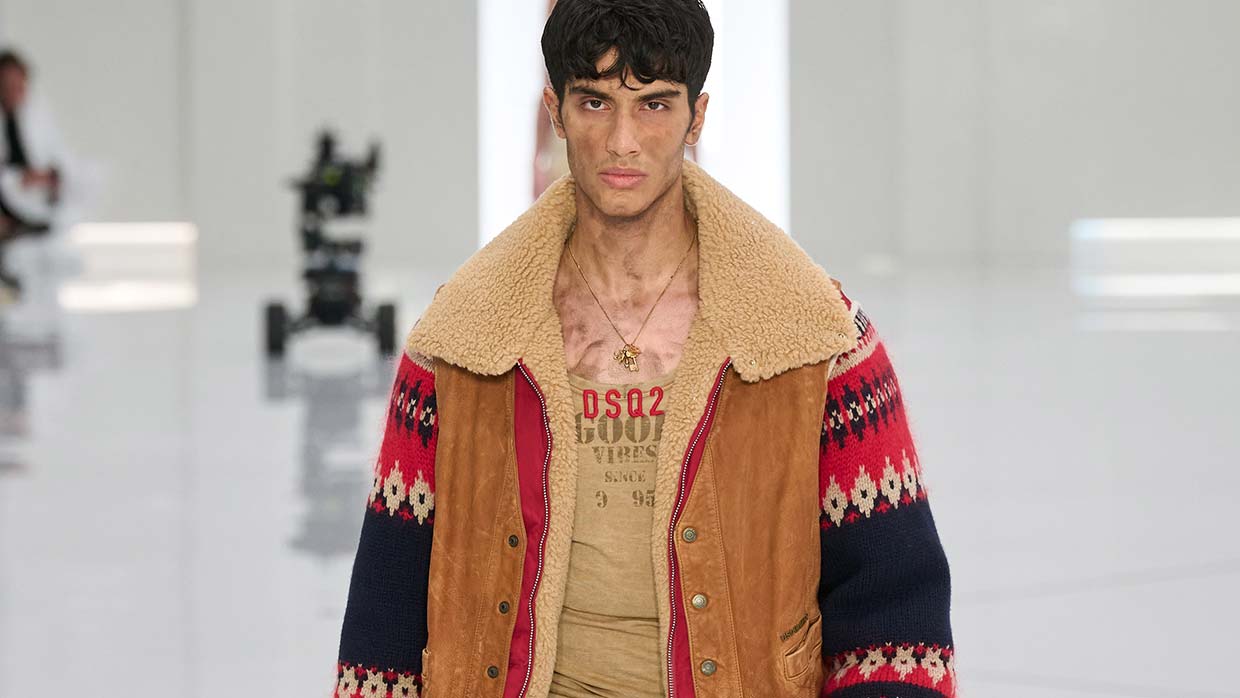 De modecollectie van Dsquared2 voor herfst winter 2024 2025