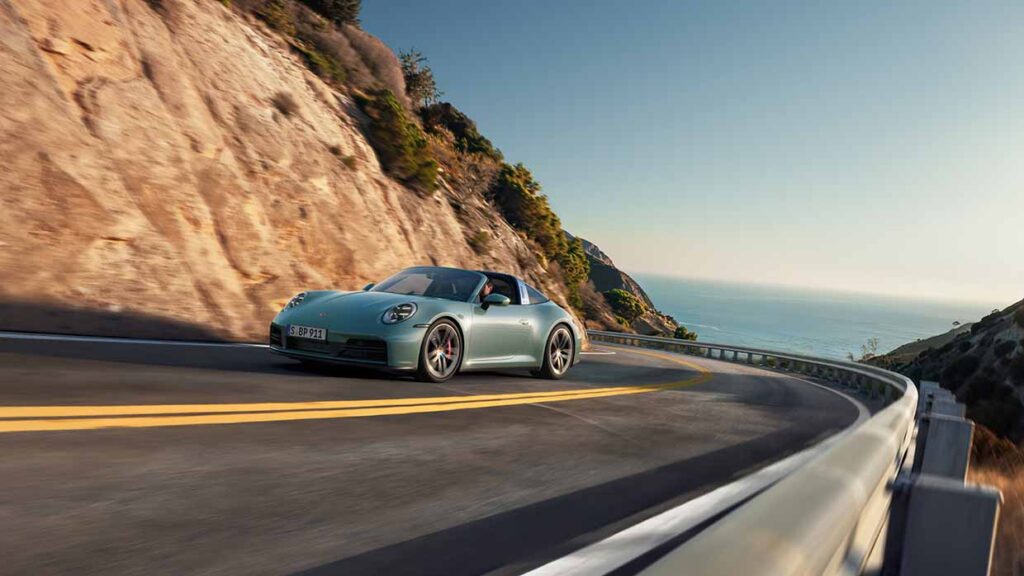 Porsche breidt 911 lijn uit met Carrera 4S, Carrera 4S Cabriolet en Targa 4S