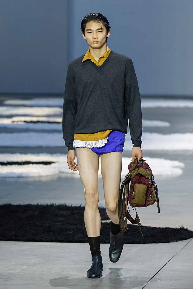 Prada man lente zomer 2026 - Photo courtesy of Prada