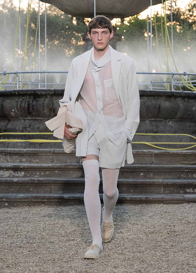HOMME PLISSÉ ISSEY MIYAKE Lente Zomer 2026 – Photo courtesy of HOMME PLISSÉ ISSEY MIYAKE