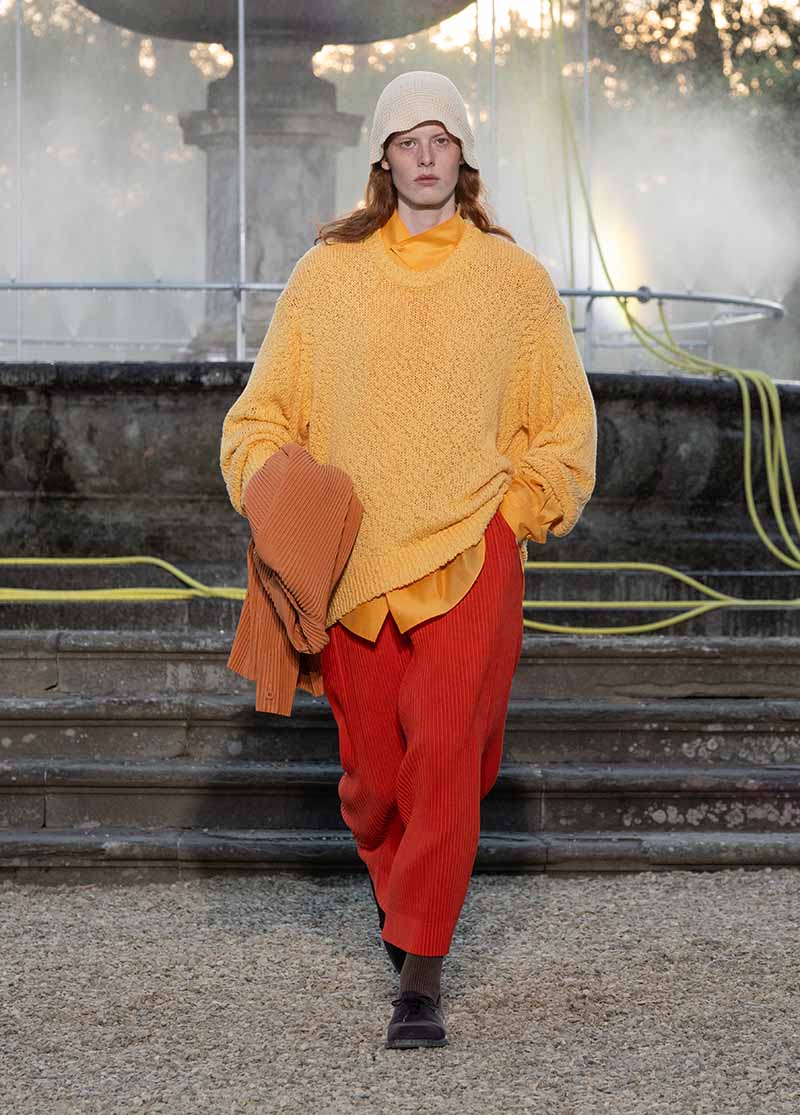 HOMME PLISSÉ ISSEY MIYAKE Lente Zomer 2026 – Photo courtesy of HOMME PLISSÉ ISSEY MIYAKE