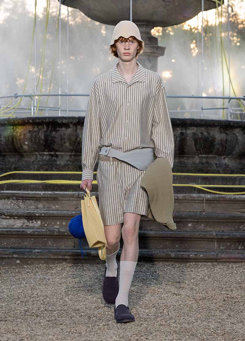 HOMME PLISSÉ ISSEY MIYAKE Lente Zomer 2026 – Photo courtesy of HOMME PLISSÉ ISSEY MIYAKE