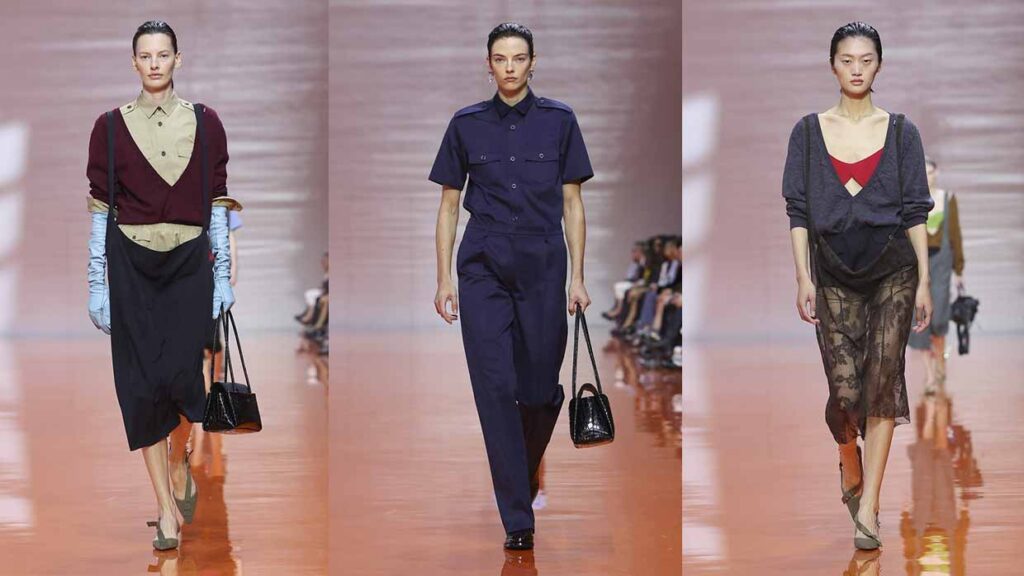 Prada vrouw lente zomer 2026 - Photo courtesy of Prada