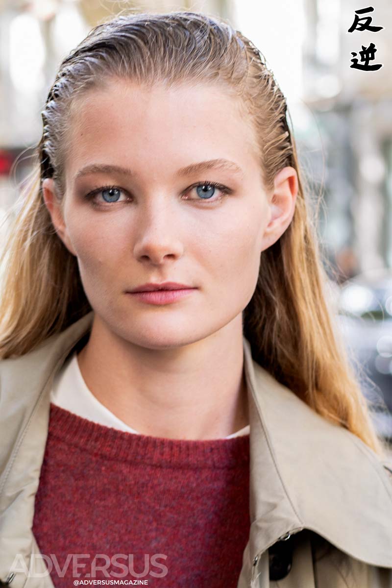 De haartrend voor 2026: glossy en greasy - Photo Charlotte Mesman