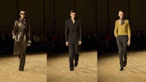 SAINT LAURENT MAN HERFST WINTER 2026 2027 - Photo courtesy of Saint Laurent