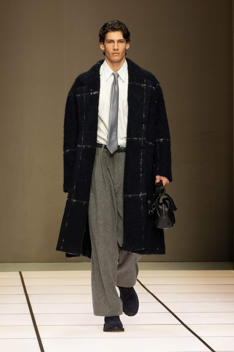 GIORGIO ARMANI Man herfst winter 2026-27 - Photo courtesy of Giorgio Armani