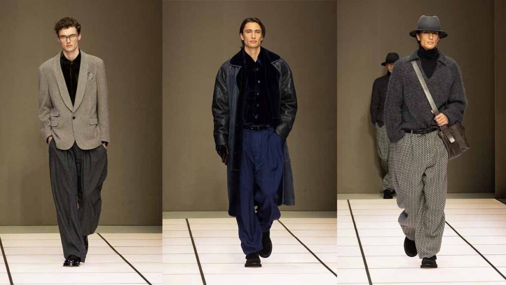 GIORGIO ARMANI Man herfst winter 2026-27 - Photo courtesy of Giorgio Armani