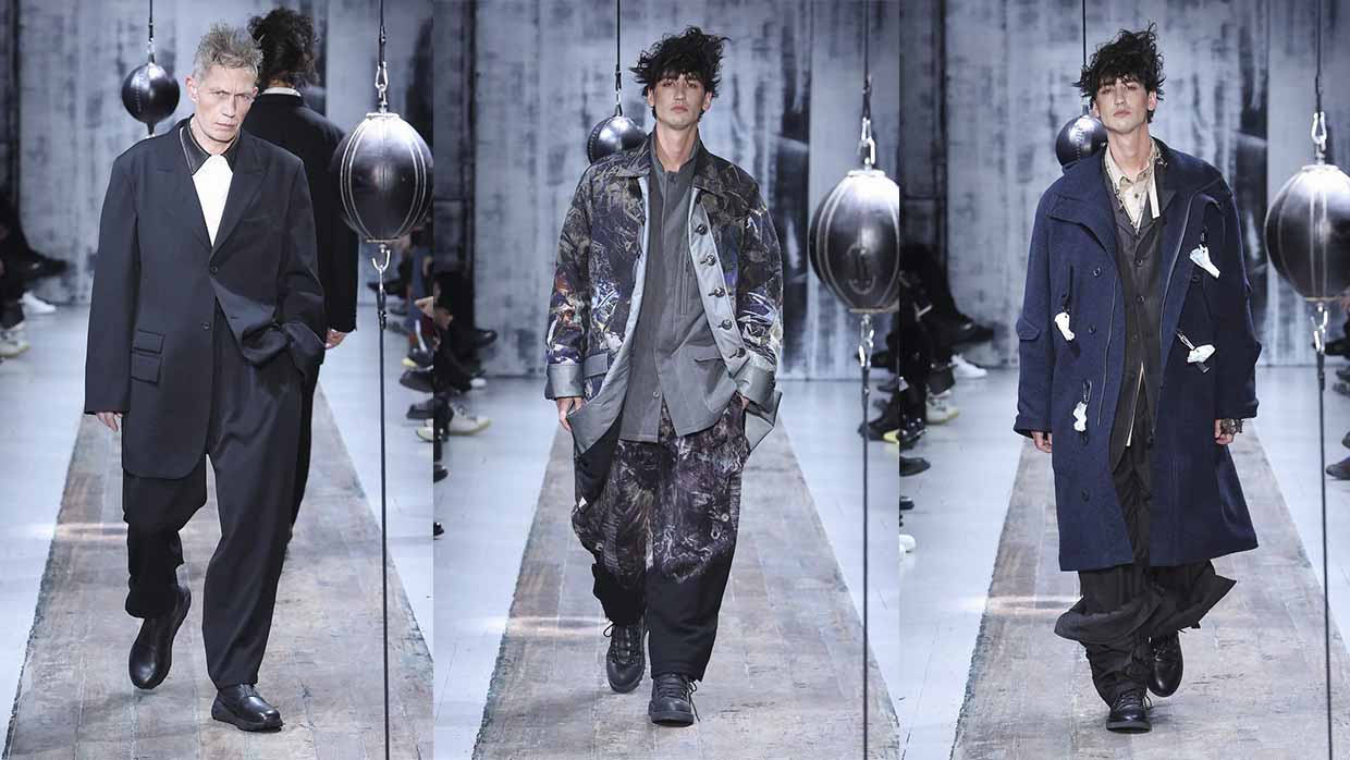 Yohji Yamamoto Man Herfst Winter 2026 2027 - Photo courtesy of Yohji Yamamoto