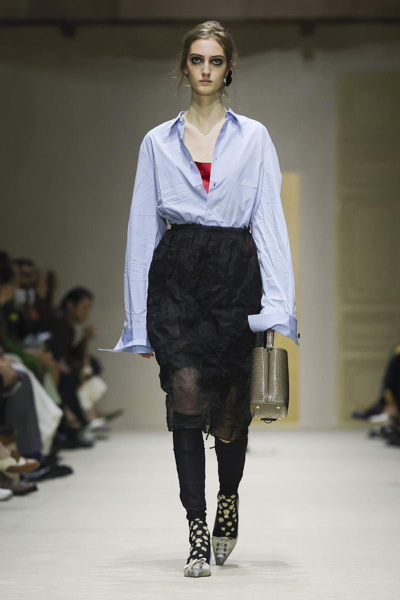 Prada vrouw herfst winter 2026 2027 - Photo courtesy of Prada