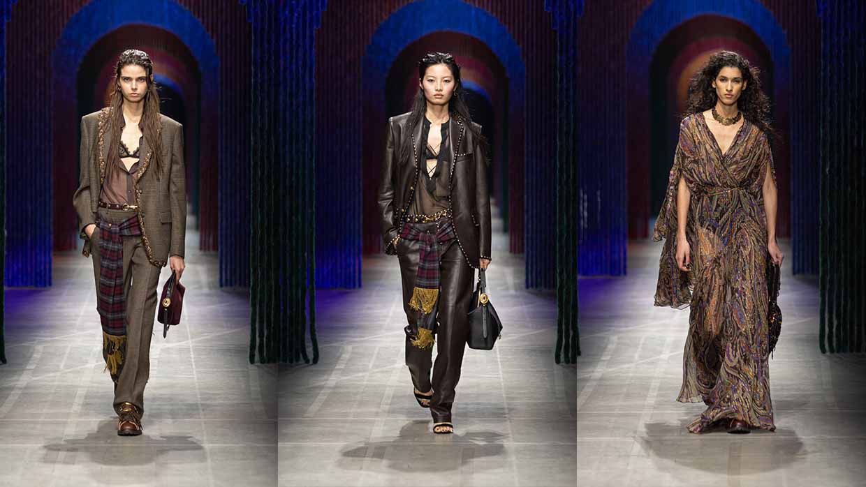 Etro vrouw herfst winter 2026 2027 - Photo courtesy of Etro