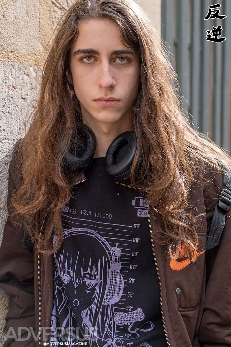 Lang haar met rock'n'roll vibe. Foto Charlotte Mesman