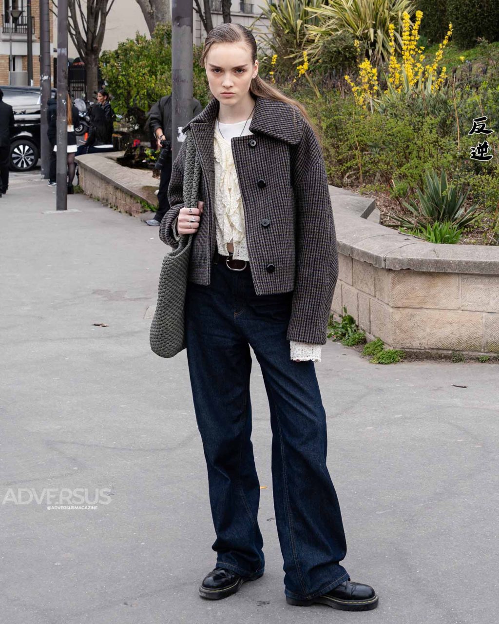 Arina Hulik My point of view: Mugler’s modellen tijdens Paris Fashion Week FW2026 - Photo: ADVERSUS