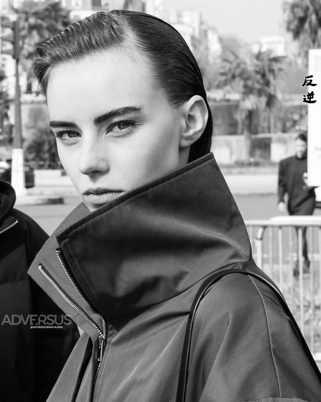 Karyna Maziar My point of view: Mugler’s modellen tijdens Paris Fashion Week FW2026 - Photo: ADVERSUS