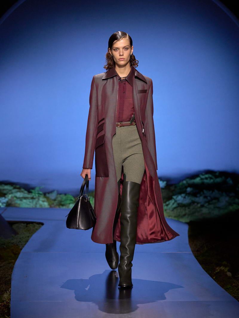 De modecollectie van Hermès voor herfst winter 2026 2027 - Photo courtesy of Hermès